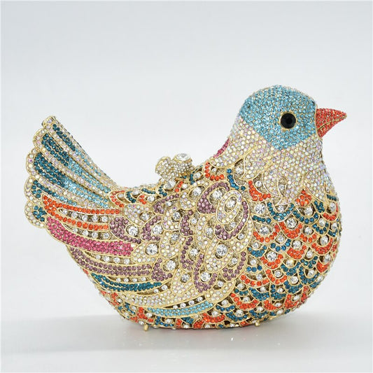 Latest Handmade Bird Design Clutches/Purse
