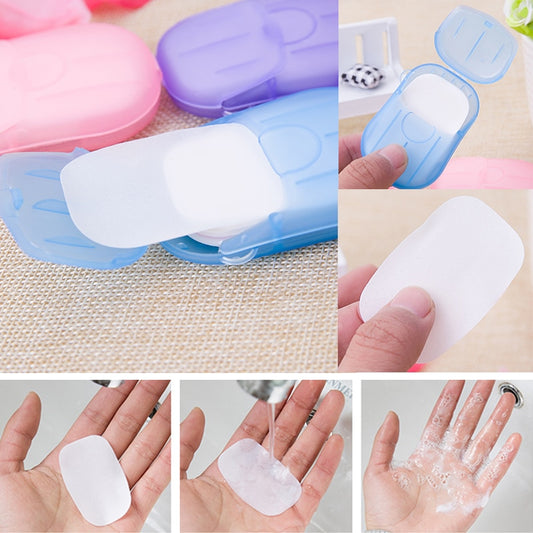 Paper Soaps Portable Small Travel Soap
