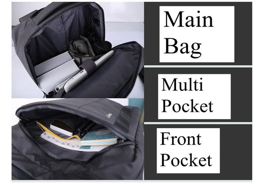 Travel Laptop Backpack with Wheels