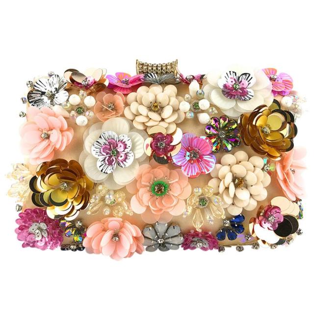 2023 Summer Flower Clutch Purse