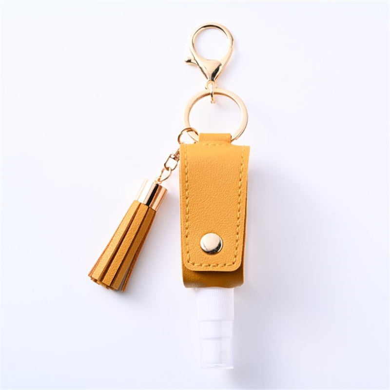 Leather Upright/Hanging Sanitizer Bottle Holders 30ml