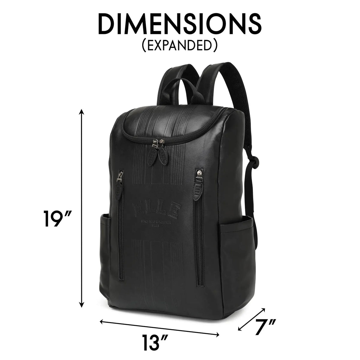 Roamer 22L Vegan Leather Backpack