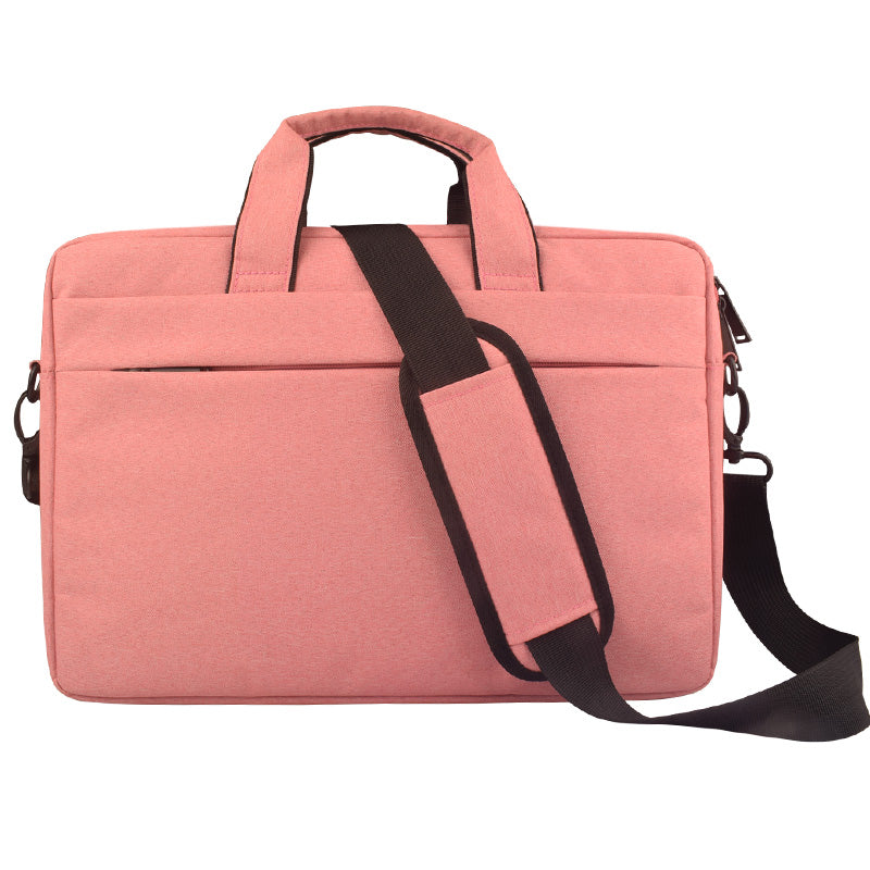 Classic Fabric Laptop Shoulder Bag