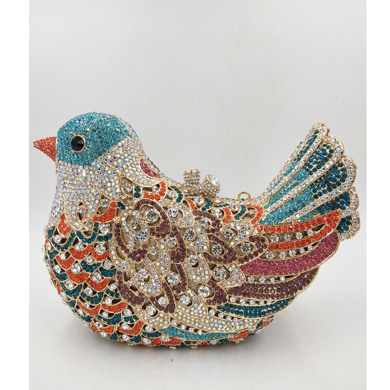 Latest Handmade Bird Design Clutches/Purse