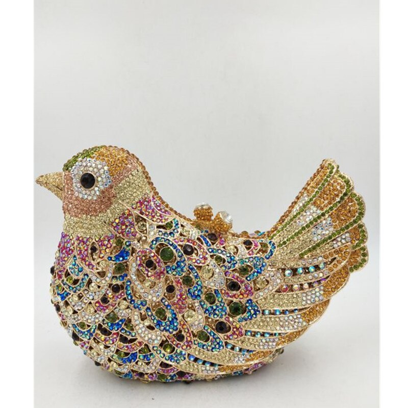 Latest Handmade Bird Design Clutches/Purse