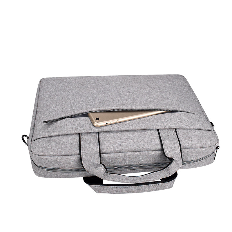 Classic Fabric Laptop Shoulder Bag