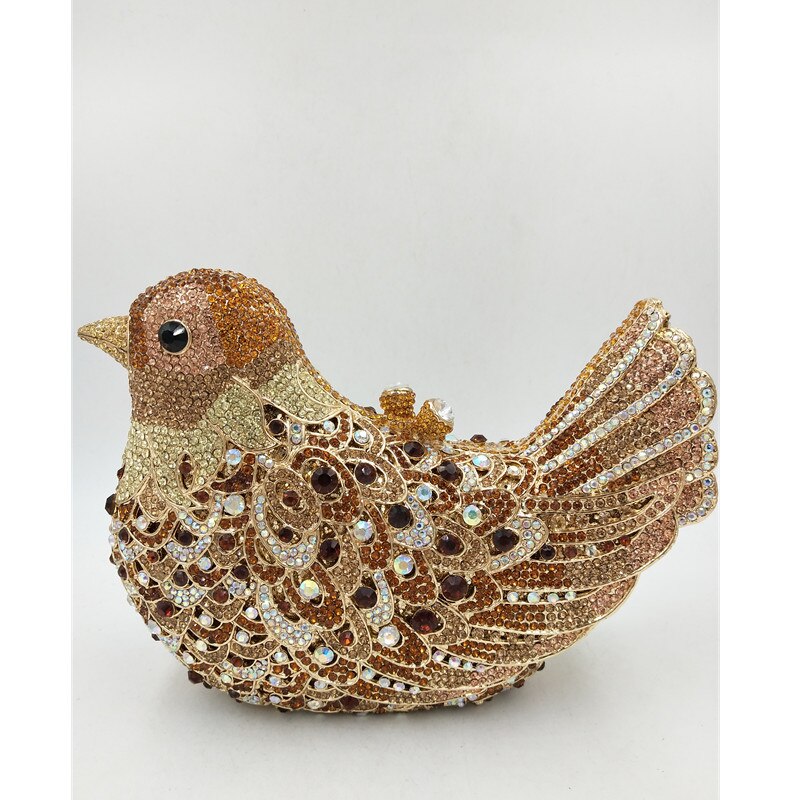 Latest Handmade Bird Design Clutches/Purse
