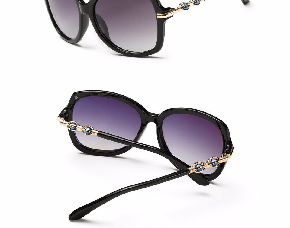 AOUBOU 2023 Luxury Diamond Pearl Polarized Sunglasses UV400