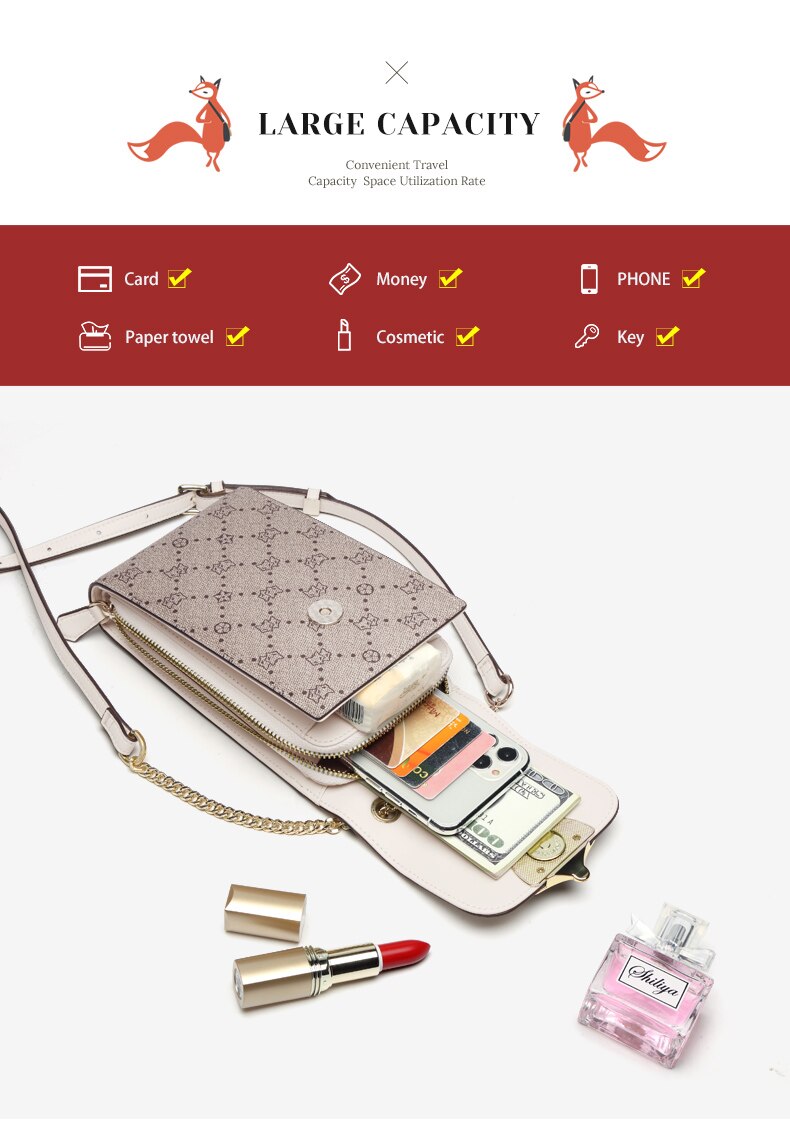 FOXER - Phone Crossbody Bags