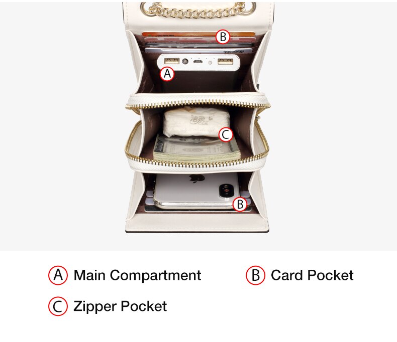 FOXER - Phone Crossbody Bags