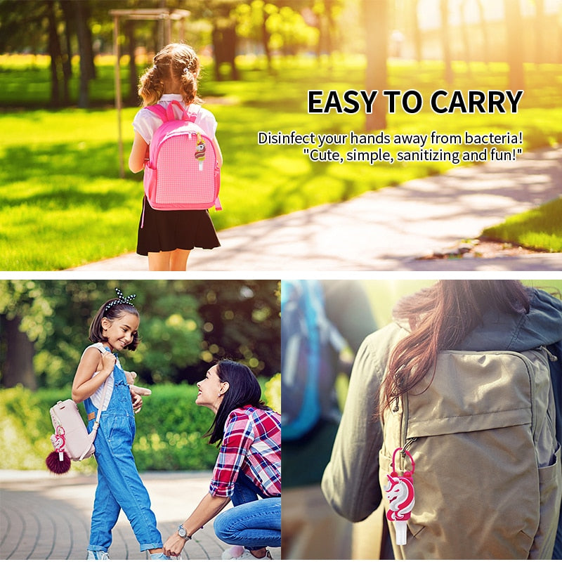 Unicorn Hand Sanitizer Spray Holder