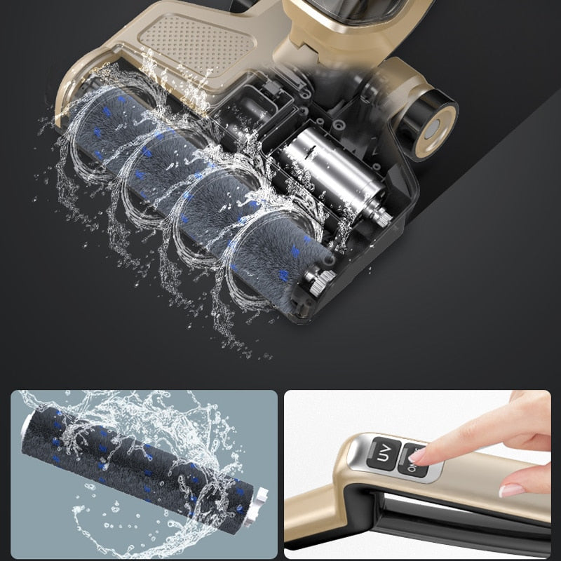 BOBOT DEEP 832 Cordless Floor Washer Vacuum with UV Sterilizer