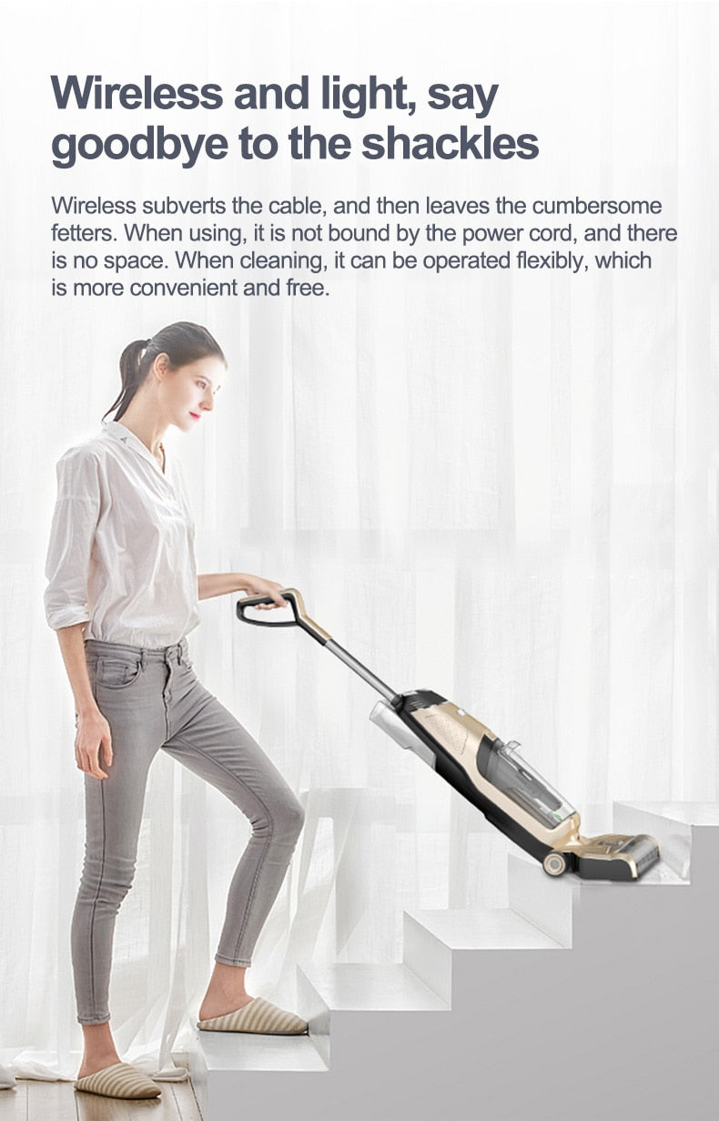 BOBOT DEEP 832 Cordless Floor Washer Vacuum with UV Sterilizer