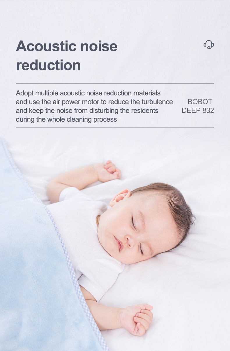 BOBOT DEEP 832 Cordless Floor Washer Vacuum with UV Sterilizer