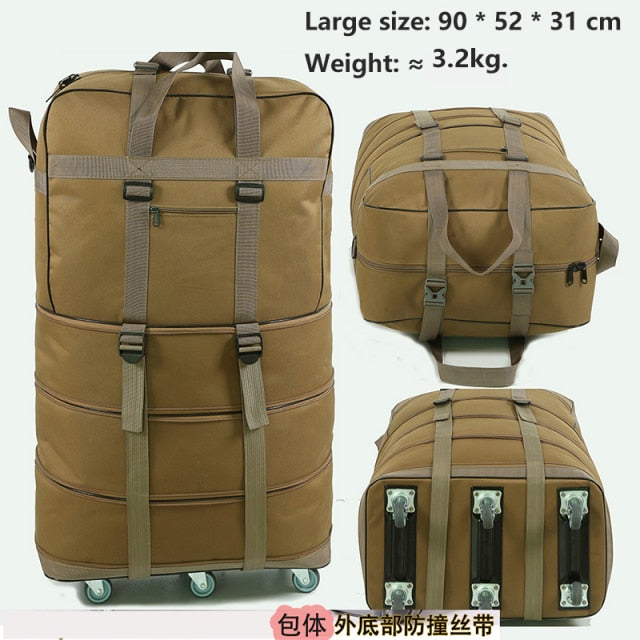 Folding Luggage Bags with Wheels