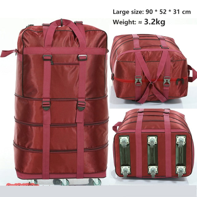 Folding Luggage Bags with Wheels