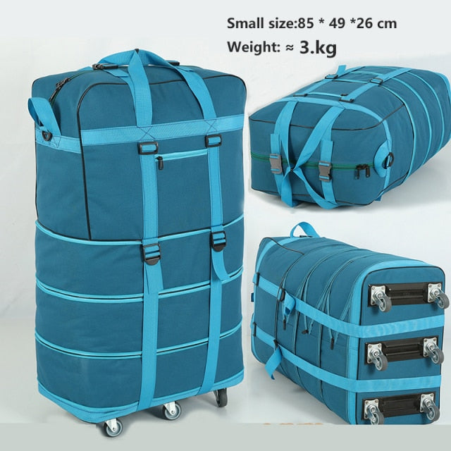 Folding Luggage Bags with Wheels