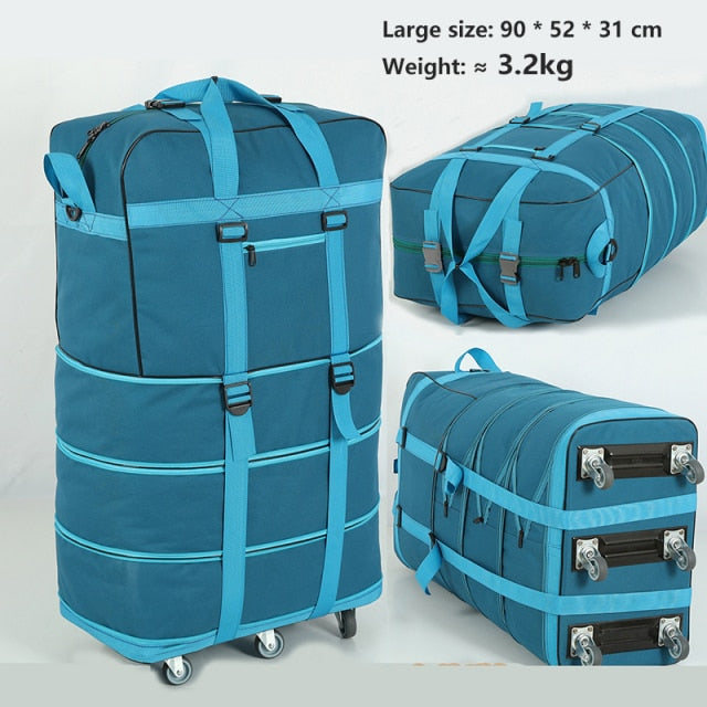 Folding Luggage Bags with Wheels
