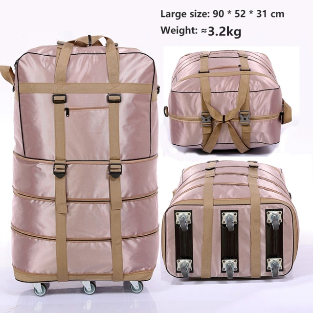 Folding Luggage Bags with Wheels