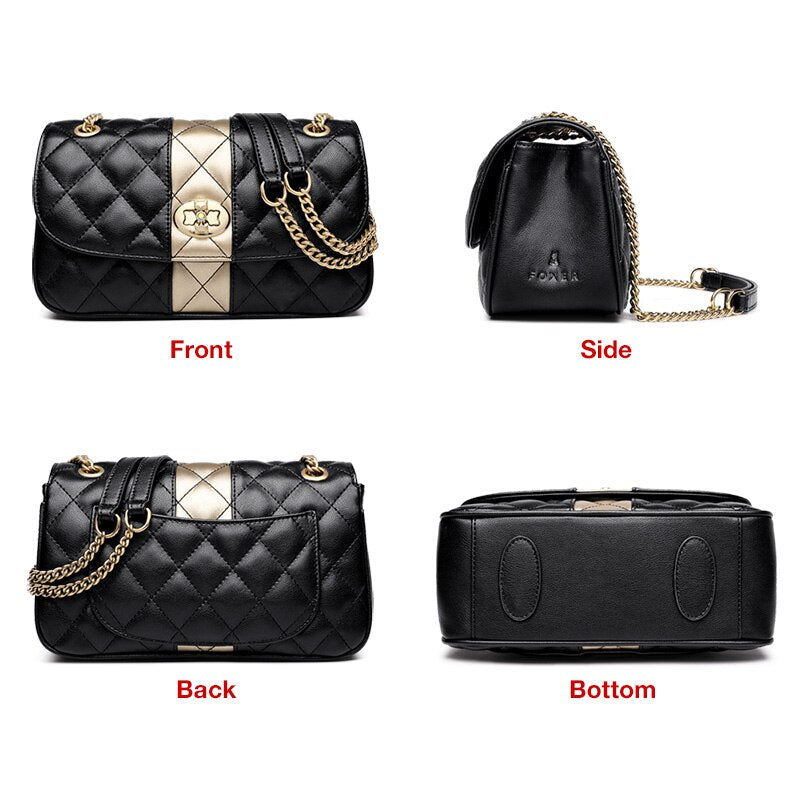 FOXER - Leather Shoulder Bag