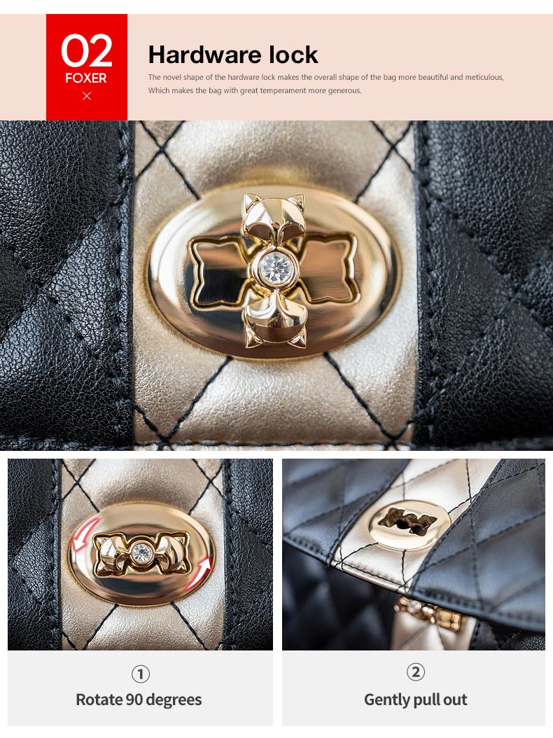 FOXER - Leather Shoulder Bag