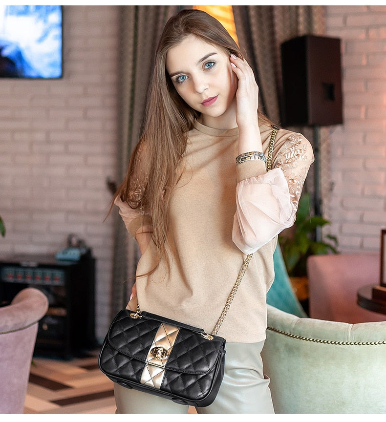 FOXER - Leather Shoulder Bag