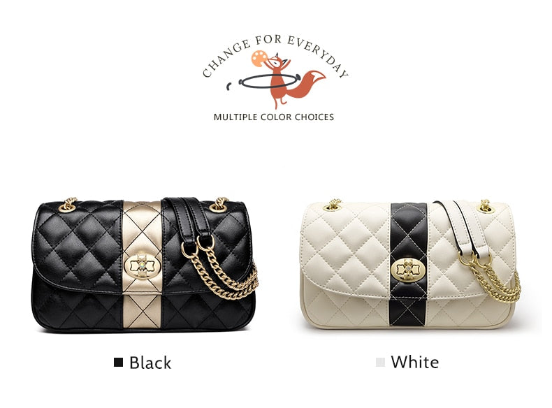 FOXER - Leather Shoulder Bag