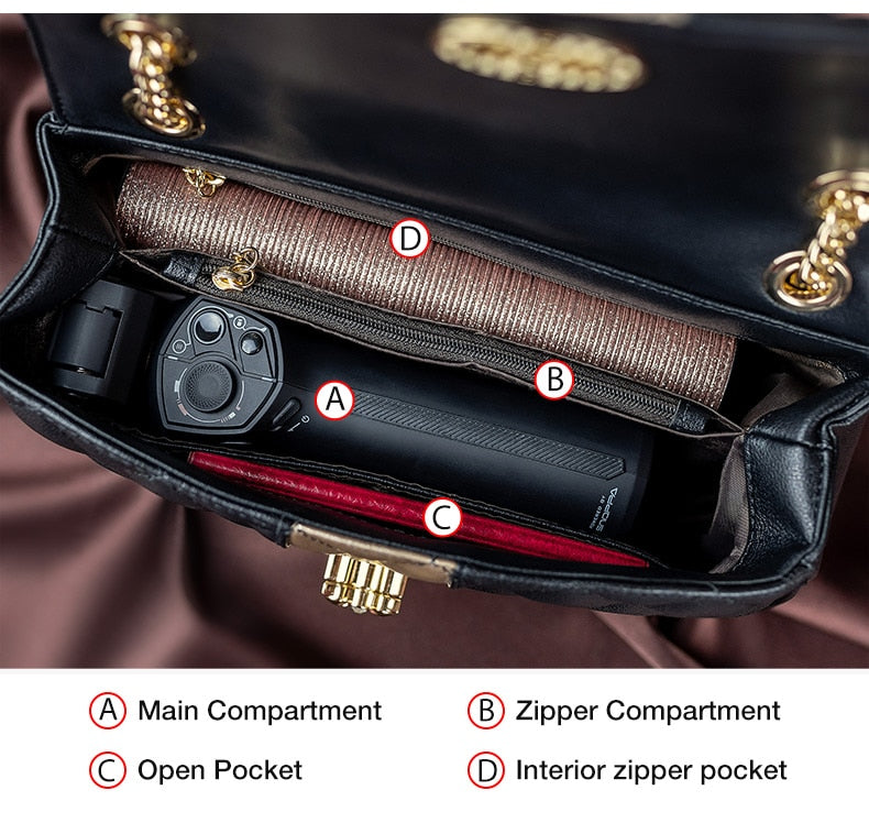 FOXER - Leather Shoulder Bag