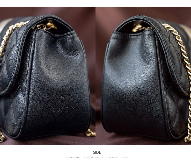 FOXER - Leather Shoulder Bag