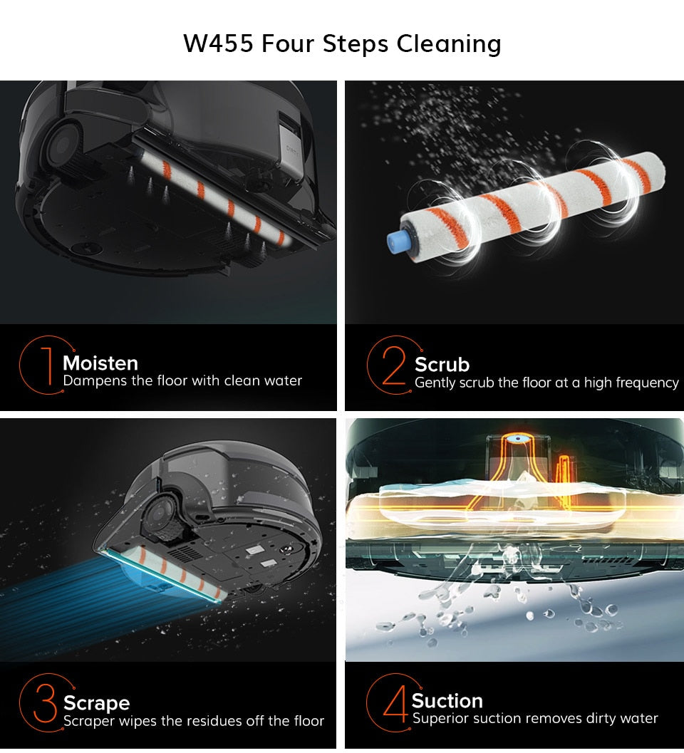 ILIFE W455 Floor Washing Robot