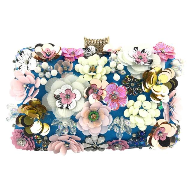 2023 Summer Flower Clutch Purse