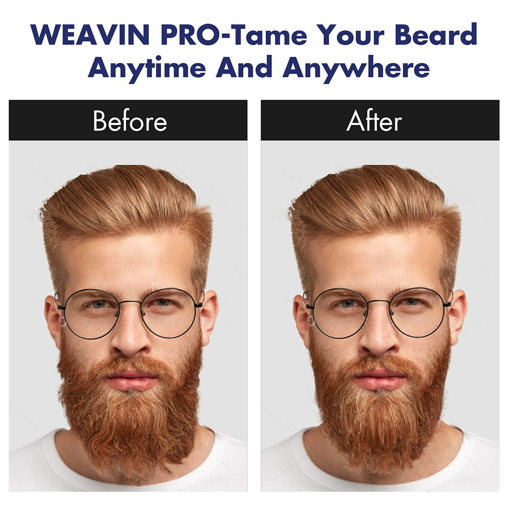 Wireless Hair & Beard Straightener Hot Comb