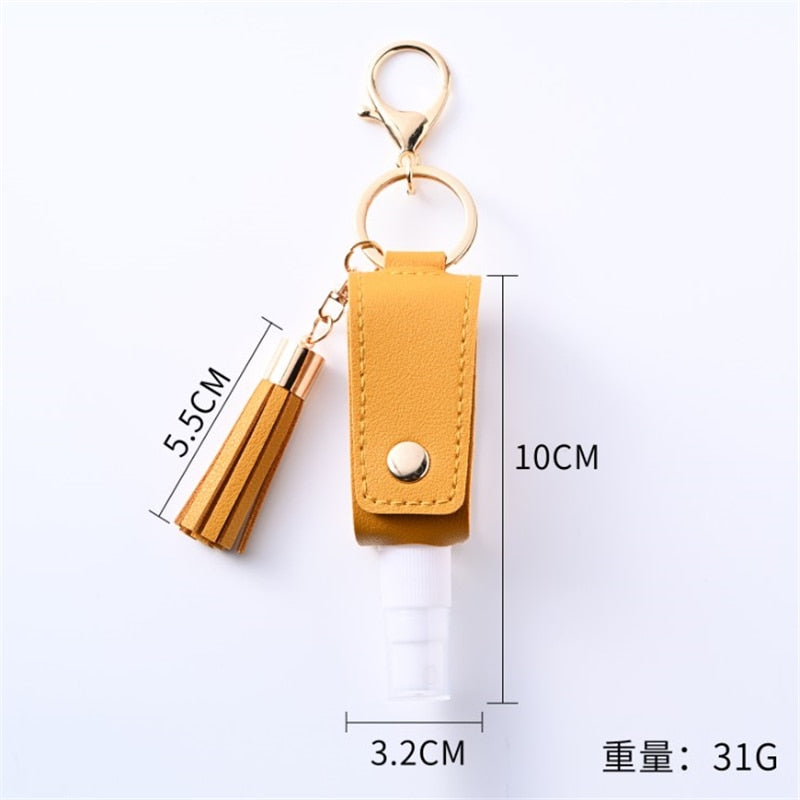 Leather Upright/Hanging Sanitizer Bottle Holders 30ml