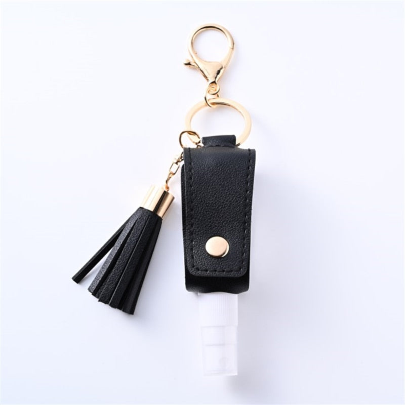 Leather Upright/Hanging Sanitizer Bottle Holders 30ml