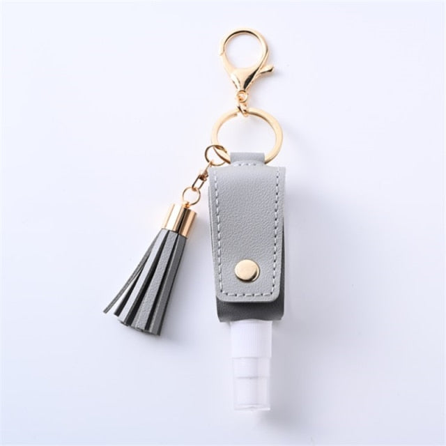 Leather Upright/Hanging Sanitizer Bottle Holders 30ml