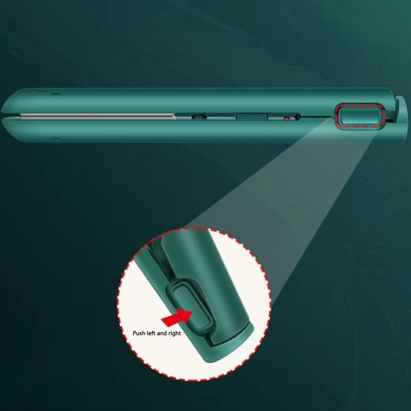 Portable Rechargeable Cordless Hair Straightener/Curler