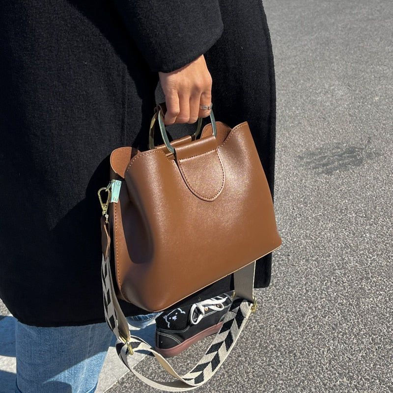 PU Leather Crossbody Bags