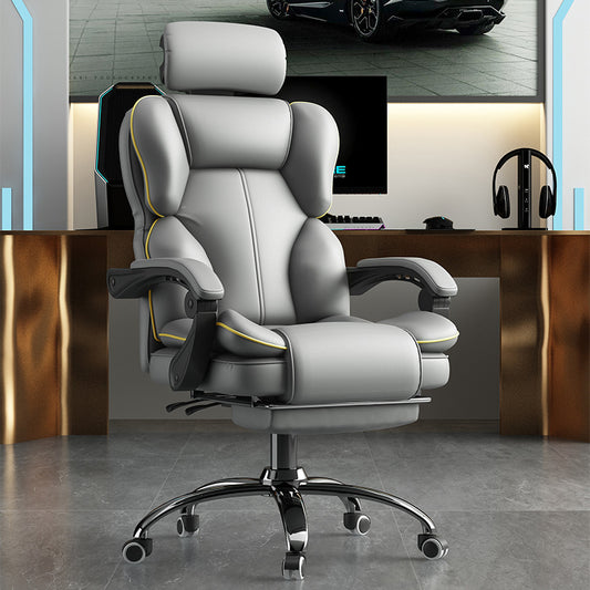 Luxury Desk Chair with Footrest