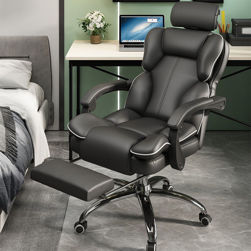 Luxury Desk Chair with Footrest