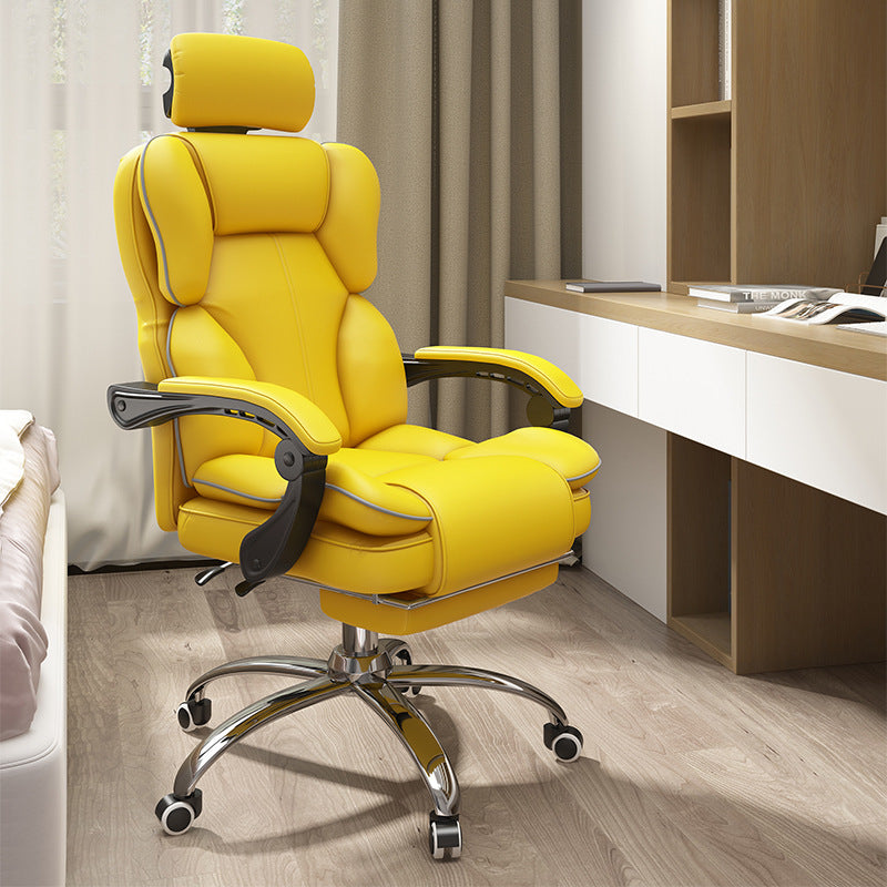 Luxury Desk Chair with Footrest