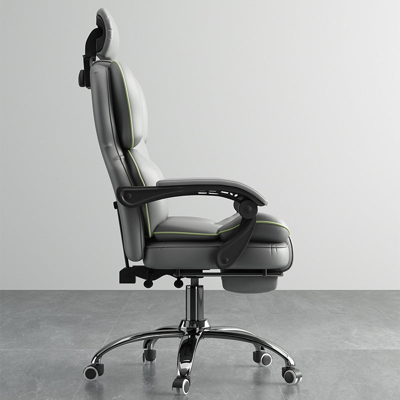 Luxury Desk Chair with Footrest