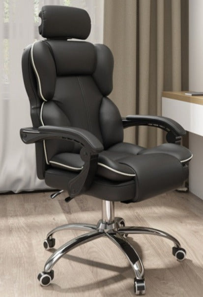 Luxury Desk Chair with Footrest