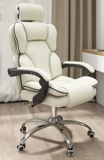Luxury Desk Chair with Footrest