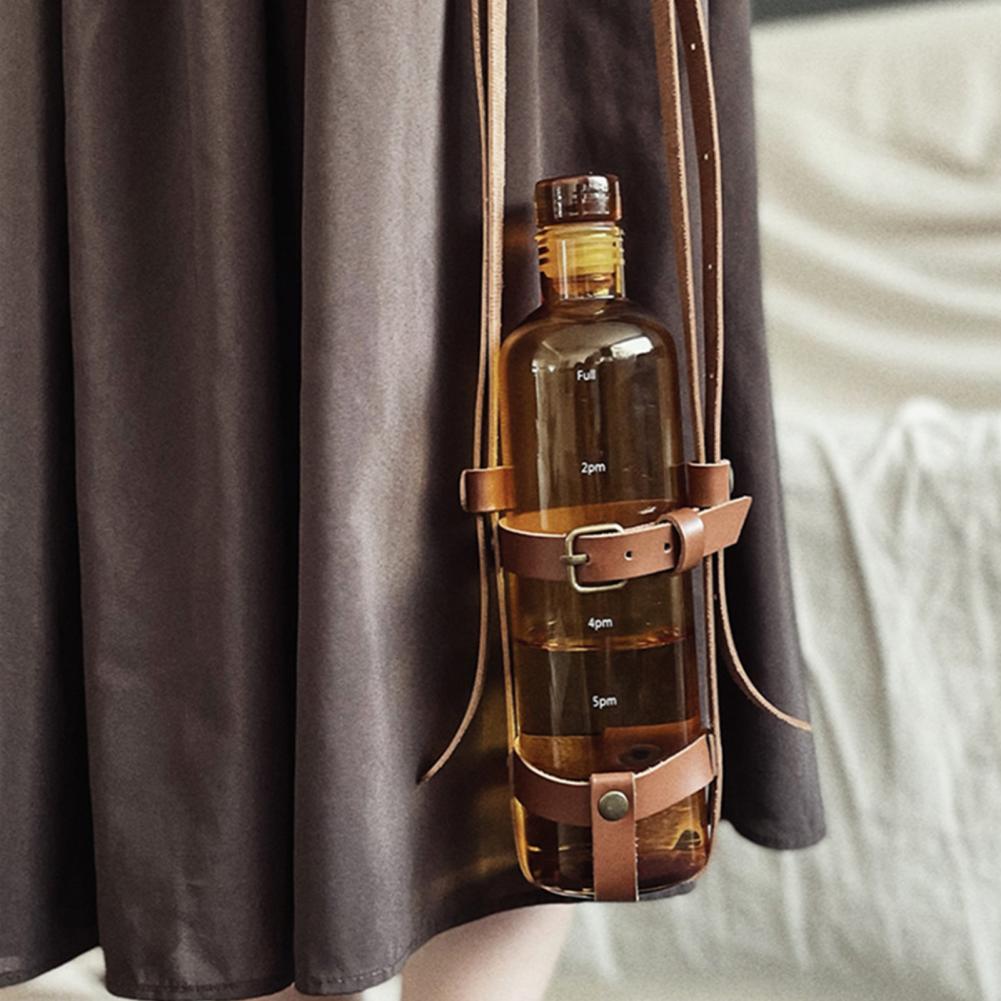 Water Bottle Carrier Bag with Adjustable Shoulder Strap