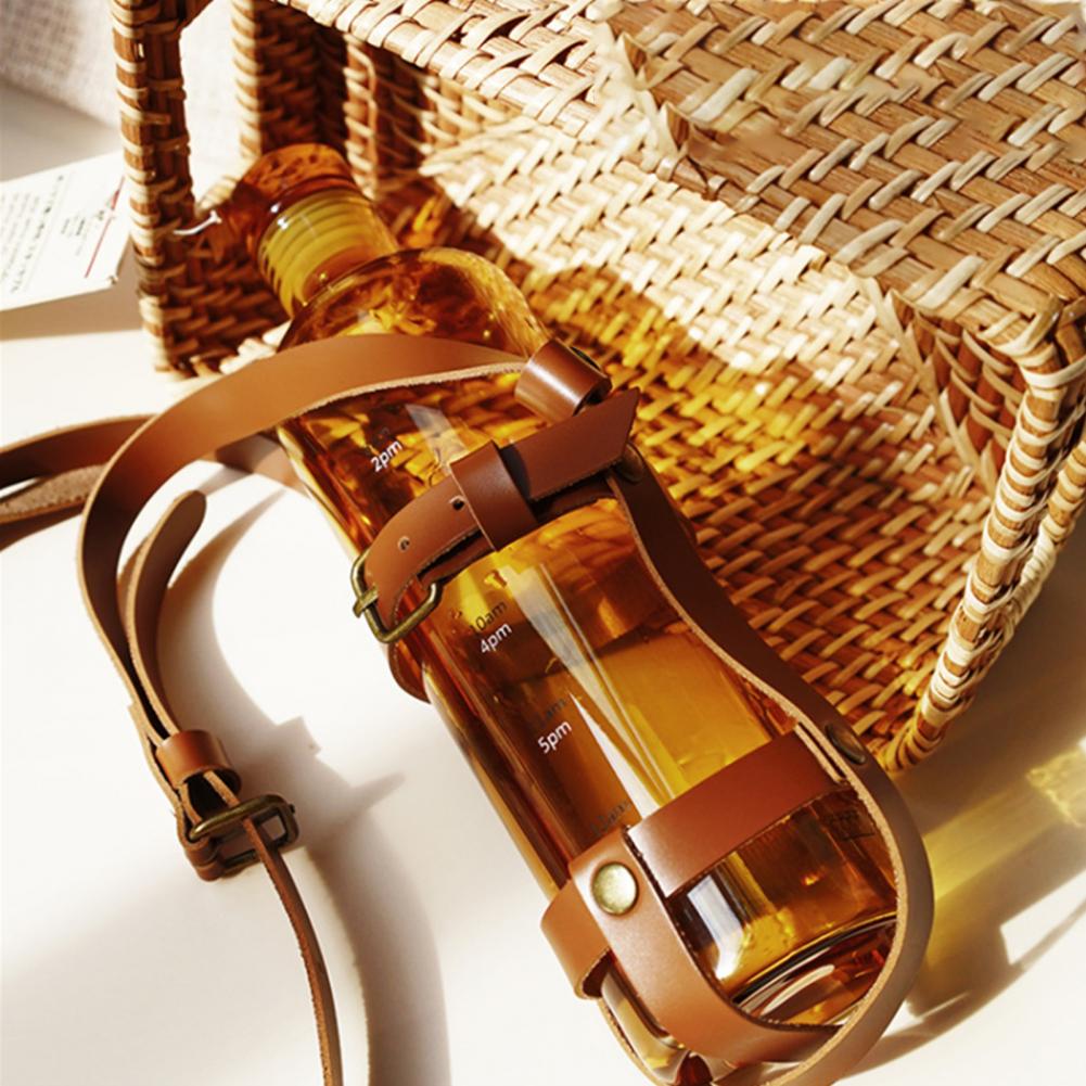 Water Bottle Carrier Bag with Adjustable Shoulder Strap