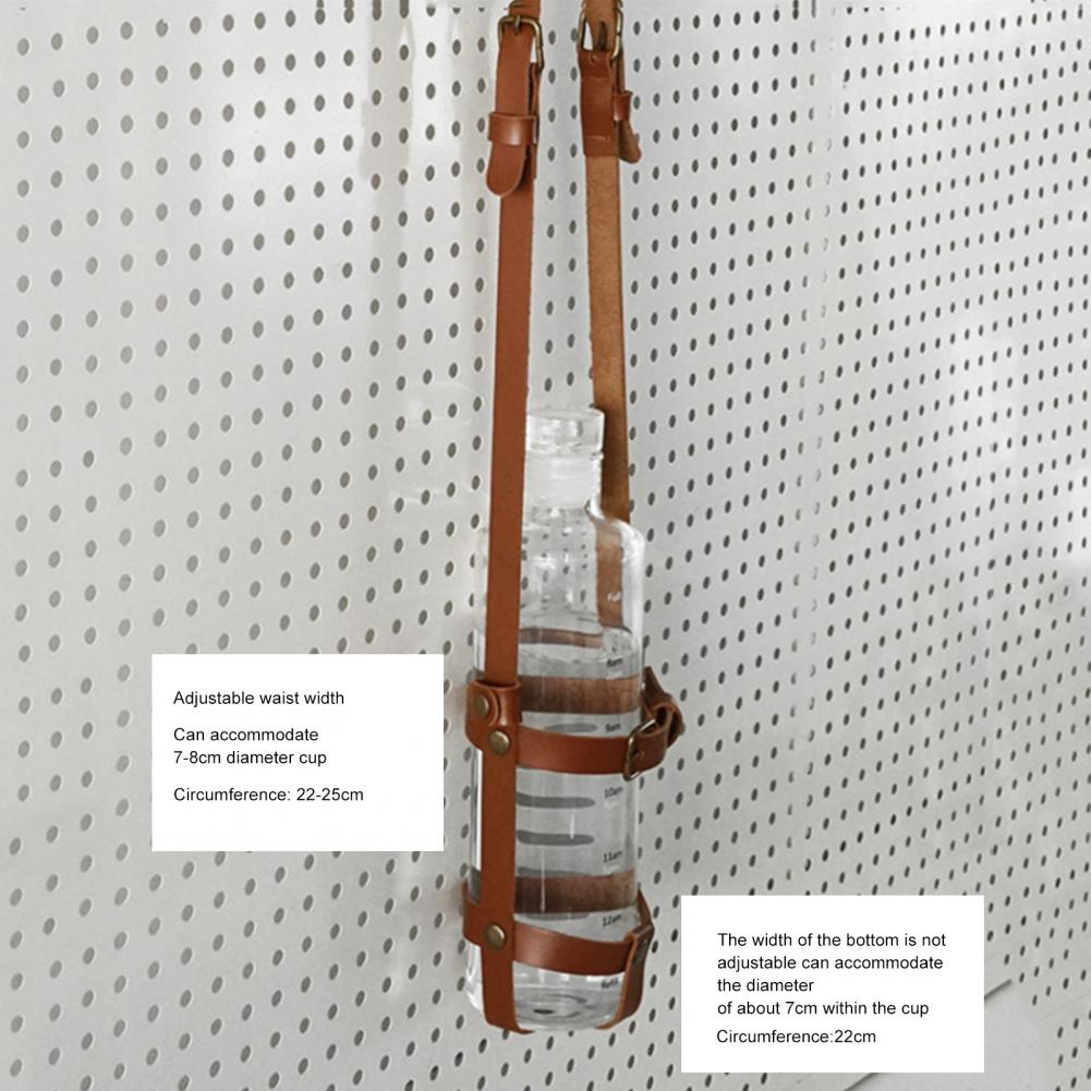 Water Bottle Carrier Bag with Adjustable Shoulder Strap