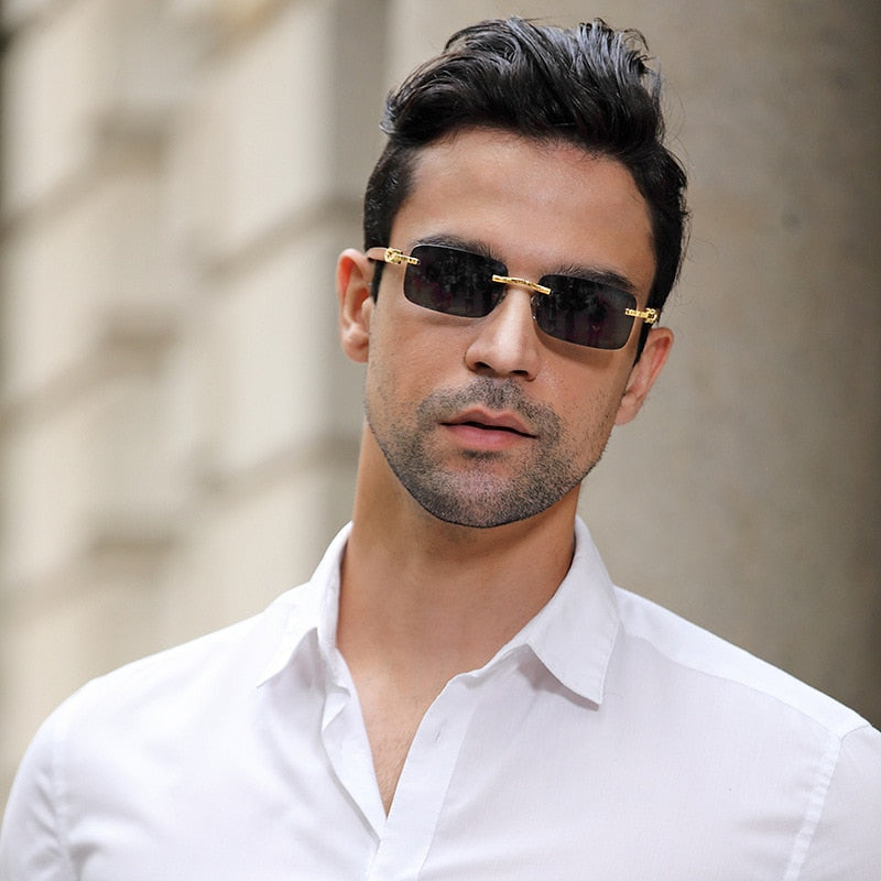 Retro Wood Sunglasses Luxury Vintage UV400