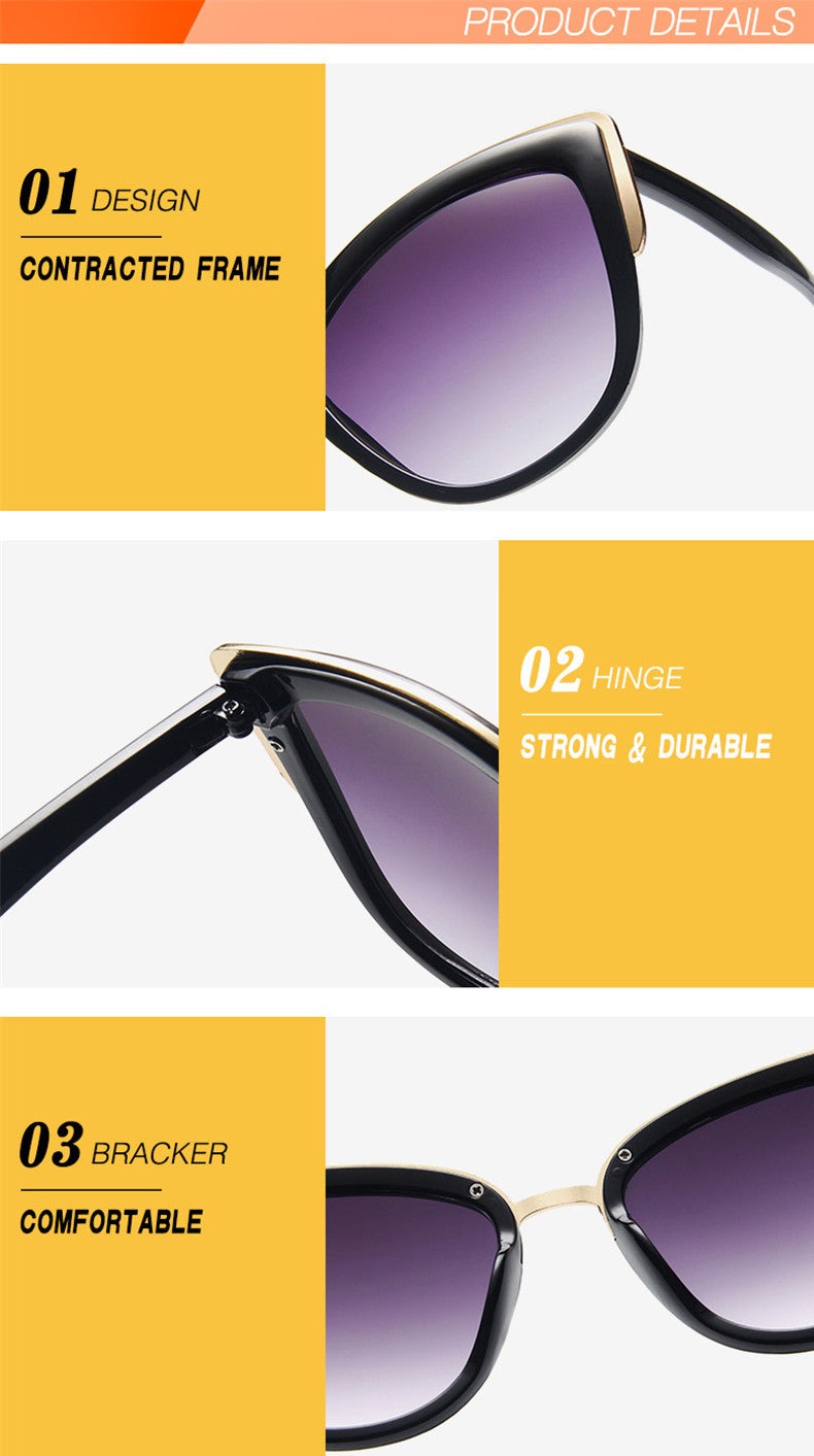 Retro Cat Eye Sunglasses UV400