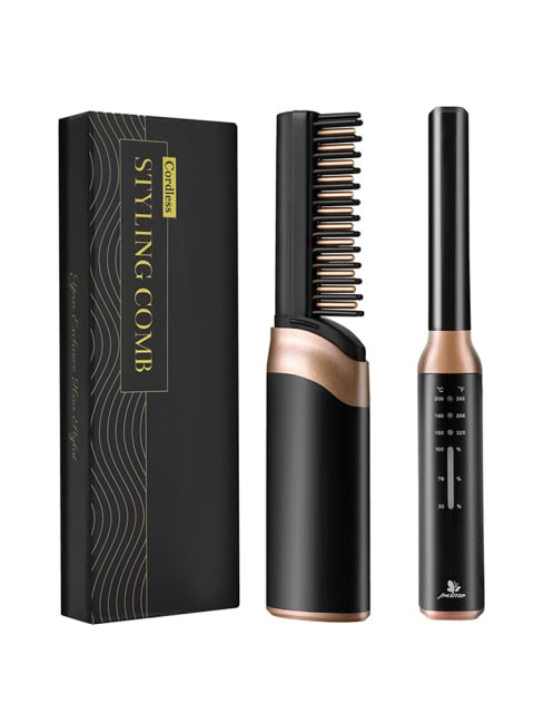 Cordless Heated Beard Comb for Men